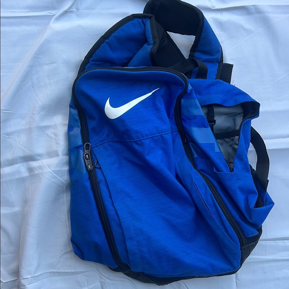 Nike Blue and Black Athletic Backpack